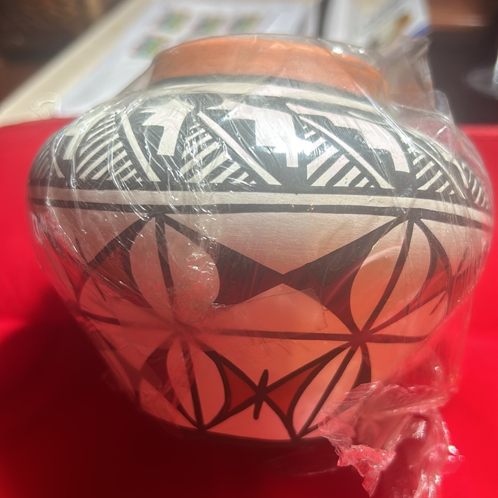 Native American Acoma Pottery.
